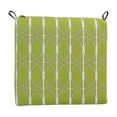 thumbnail image 2 of Blazing Needles 93454-1CH-OD-169 20 x 19 in. Patterned Outdoor Chair Cushion, Maxfield Leaf, 2 of 2