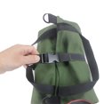 thumbnail image 4 of PENGGONG Tool Roll Up Bag Zippered Bag 5 Pockets Canvas Tool Organizer Portable Tool Roll-up Pouch T, 4 of 7