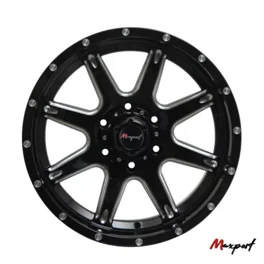 【G-Rap】Black 9 REP G09 22X9 6X139.7 Wheels - Silver Machined Face - Walmart.com