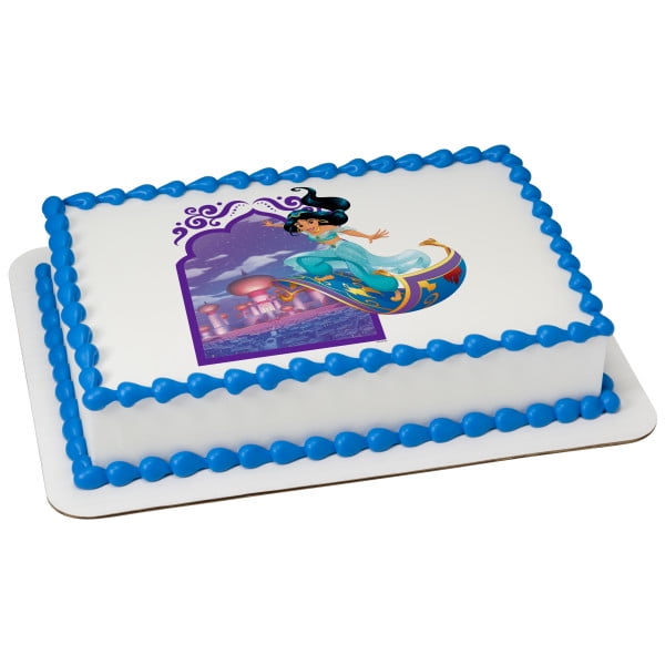 Disney Princess Escape To Agrabah 1 4 Sheet Image Cake Topper