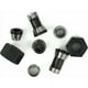 thumbnail image 5 of Pinzas de 6 mm, 6,35 mm y 8 mm para mandriles de corte para carpintería, adaptadores de fresadora y máquinas de grabado, incluye 2 tuercas Juego de mandriles de fresado de 6 piezas, 5 of 5