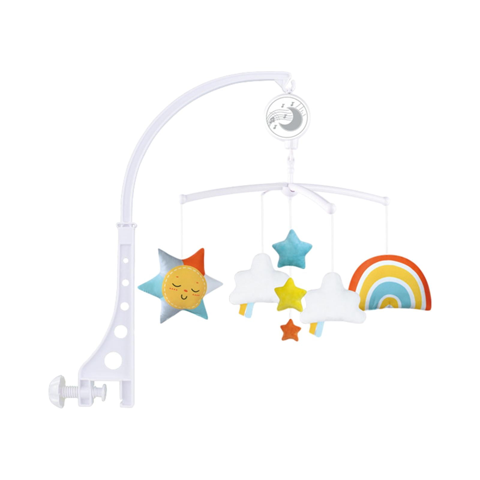 Arco Musical Para Carrito Y Cuna – Juguete Sensorial Con Caja De Música, Sonajero Y Mordedor, De 3 A 12 Meses