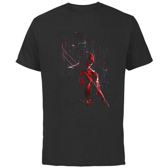 Marvel Daredevil in the Rain Annual #1 Comic Variant Cover - Short Sleeve Cotton T-Shirt for Adults - Customized-Black