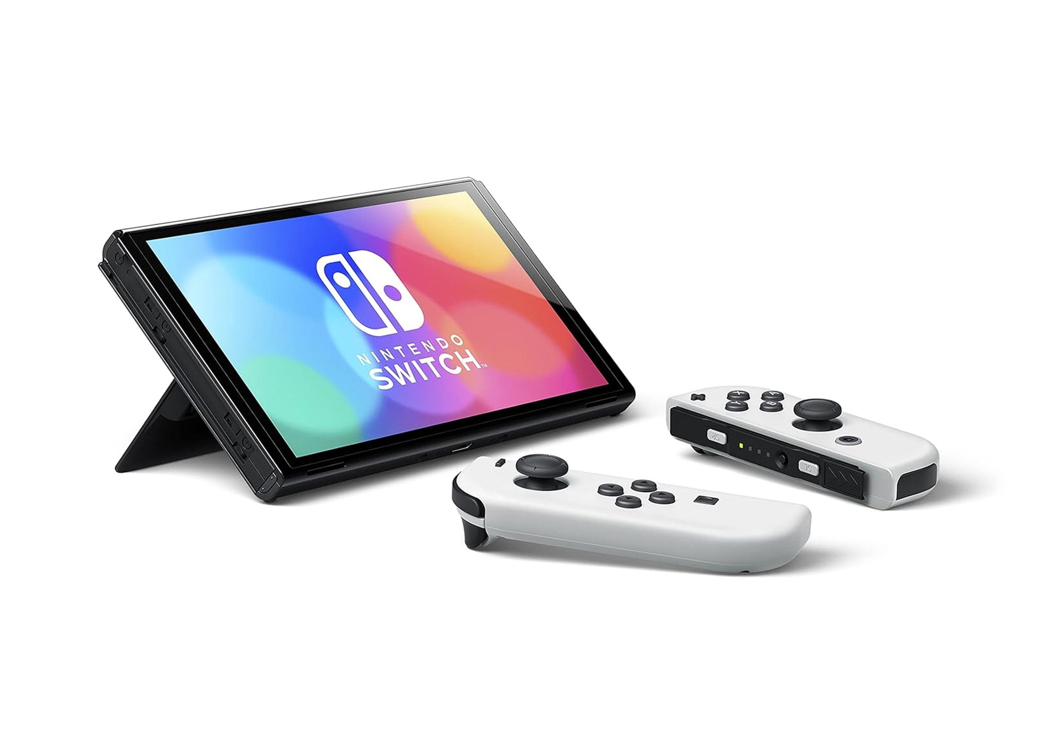 Nintendo Switch OLED Model Bundle - White Joy-Cons, 128GB Nintendo Switch OLED Model Bundle - White Joy-Cons, 128GB