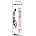 thumbnail image 4 of Zebra Pen 901 Retractable Ballpoint Pen - Medium Point 1.0mm Nib - Black Ink - Deep Pink, Pastel Pink and Purple - Pack of 3, 4 of 9