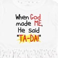 thumbnail image 4 of Inktastic When God Made Me Girls Toddler Dress, 4 of 5