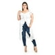 thumbnail image 1 of Blusa larga con volantes Roman Fashion/ Tallas Extras, 4370 (Blanco) blanco 38, 1 of 5