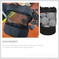 thumbnail image 6 of Voiceine Tennis Waist Bag Tennis Ball Bag Tennis Ball Mesh Bag Golfs Ball Waist Pouch Ball Picking Bag, 6 of 10