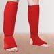thumbnail image 3 of Mujer, Espinilleras, Protectores de Ropa, Protección de Entrenamiento Lavable Almohadillas para Piernas Elásticas Elásticas Casuales para Muay Thai rojo shamjiam Espinilleras para empeine, 3 of 5