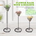 thumbnail image 3 of 3 Pcs Flower Stand Metal Holder House Plants Indoor Straight Hair, 3 of 6