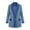 #04 Dark Gray 【Mix, Match & Rotate: Stock Up on Daily Colors】, variant on Women's Knit Jackets, Long Sleeve Paneled Denim Cardigan Outerwear with Collared Neck Single Button & Pocket, Trendy Casual Wear | VerBelle,Beige L