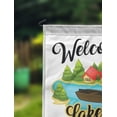 thumbnail image 2 of Printtoo White Welcome To The Lake Outdoor Personalized Camping Flags For Campers Double Sided CampsiteFlagOutdoor GardenFlags, 2 of 4