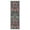 Blue-green, variant on Floral Runner Rug - Washable, Non-Slip Low Pile, Soft Thin Botanical Carpet for Hallway, Entryway, Bedroom, Kitchen - Collapsible Vintage Blue-Green, 2x6ft (61x183cm)