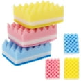 thumbnail image 3 of 6 esponjas de limpieza multiusos resistentes, antirayaduras, para fregar platos, para cocinas, baños y coches., 3 of 7