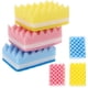 thumbnail image 3 of 6 esponjas de limpieza multiusos resistentes, antirayaduras, para fregar platos, para cocinas, baños y coches., 3 of 7
