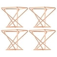 thumbnail image 1 of Shisuyan Simple and Practical Air Plant Stand Rose Gold 4Pcs 2.2X0.4In, 1 of 8