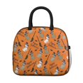 thumbnail image 2 of Womens Halloween Cats and Brooms Pattern Lunch Box for Work,Insulated Lunch Bag for Women,Loncheras Para Mujer,Leakproof Adult Lunch Bag for Work,Beach,Travel,Picnic,Camping, 2 of 7