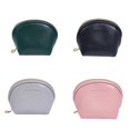 thumbnail image 3 of stanreset Trousse de Maquillage Multifonctionnelle Imperméable en Cuir avec Fermeture Éclair Rouges à Lèvres Sac Cosmétique Organisateur de Voyage Étui de Beauté Noir, 3 of 9