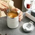 thumbnail image 1 of Taza Térmica de Acero Inoxidable para Café de Viaje con Asa, Tapa y Cuchara - Capacidad de 500 Ml para Uso En La Oficina, El Hogar y El Exterior, 1 of 7