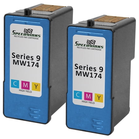Speedy - 2PK Remanufactured Dell MK993 / MW174 Series 9 HY Color