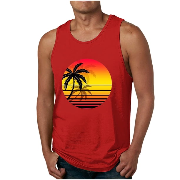 Camiseta para Hombres Nueva Camiseta Floral de Verano de los Hombres de Cuello Redondo Deportivo