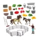 thumbnail image 5 of Set de juego de caballo y jinete, set de caballos de juguete, animales de granja, juguetes de establo para niños de 3 años en adelante. 10206, 5 of 9