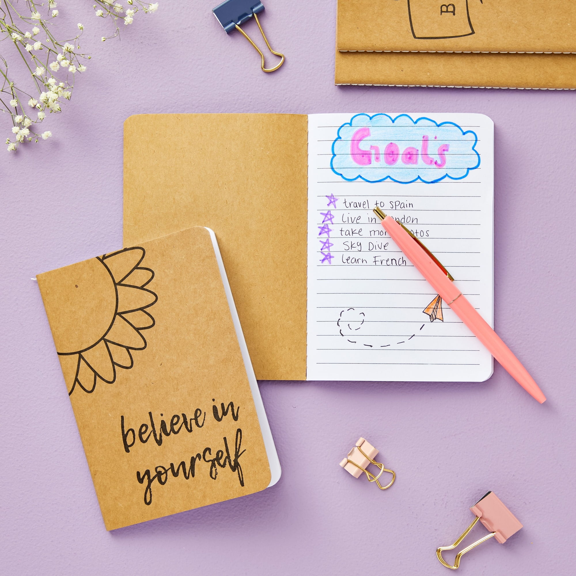Amazon.com : Paper Junkie 8 Pack Inspirational Notebook A5
