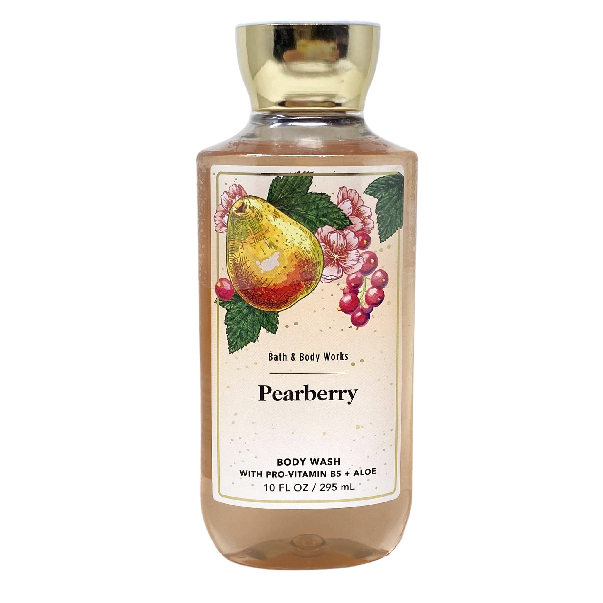 Bath & Body Works Pearberry 3 Pack Body Wash Bundle with a Himalayan Salts Springs Bar Soap - Full Size