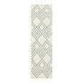 thumbnail image 3 of SAFAVIEH Casablanca Idella Diamond Area Rug, Ivory/Green, 5' x 8', 3 of 7