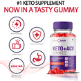thumbnail image 3 of Ultra Quick Keto + ACV 1000mg Gummies Vitamin B12 Vitamin B6 Gut and Digestion Health UltraQuick Gummy, 3 of 9