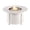 White, variant on Aluminum 44-in Round Propane Fire Table with Beads, Covers and Lid