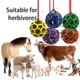 thumbnail image 3 of Hanging Horse Treat Ball, Slow Feeder For Pasture & Stable, Interactive Grazing Toy For Horses And Goats, 3 of 6
