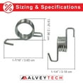 thumbnail image 5 of AlveyTech Chain Tensioner Spring for the Coleman CT200U Trail, CT200U-EX, 196cc 6.5 Hp 200 Mini Bike, 5 of 8