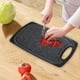 thumbnail image 4 of Tablas de cortar (1 unidad) juego de plástico apto para lavavajillas superficies reversibles aptas para cuchillos con ranuras para jugos para una preparación de comidas organizada, 4 of 9