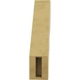 thumbnail image 4 of Ekena Millwork 3"W x 10"D x 14"H Ridgewood Rough Cedar Woodgrain TimberThane Knee Brace, Primed, 4 of 6