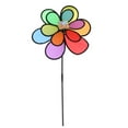 thumbnail image 2 of LOVIVER Sever Color Double Pinheel Whirligig Windmill Wind Decoration, 2 of 8