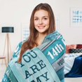thumbnail image 2 of Birthday Gifts for 14 Year Old Girls, 14 Year Old Girl Birthday Gifts, Happy 14th Bithday Blanket for Girls, 14 Year Old Girl Gift Ideas, Best 14th Girl Birthday Gifts Blanket 60"x50", 2 of 6