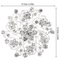 thumbnail image 2 of IDEANATEGRATE De Metal Para Mujer Con Floral Para Fiesta Y Especial, 2 of 8