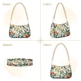 thumbnail image 7 of FORMRS Womens Shoulder Bag with Chain Strap Clutch Purse Cute Tote Handbag, Light Green Floral Pattern, 7 of 7