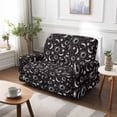 thumbnail image 3 of Jiueut Sun Moon Star Print 6 Pcs Recliner Couch Covers, Breathable Reclining Chair Covers Stretch Sofa Slipcover wirh Storage Pockets for Dining Room, 3 of 7