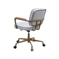 thumbnail image 5 of 93172 - Office Chair, Vintage White Top Grain Leather - Siecross, 5 of 10