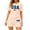 Beige#9527, variant on 4Th Of July Womens 2 Peice Sets Patriotic Usa Flag Graphic Short Sleeve Tops Shorts Outfits for Women Independence Day Matching Sets
