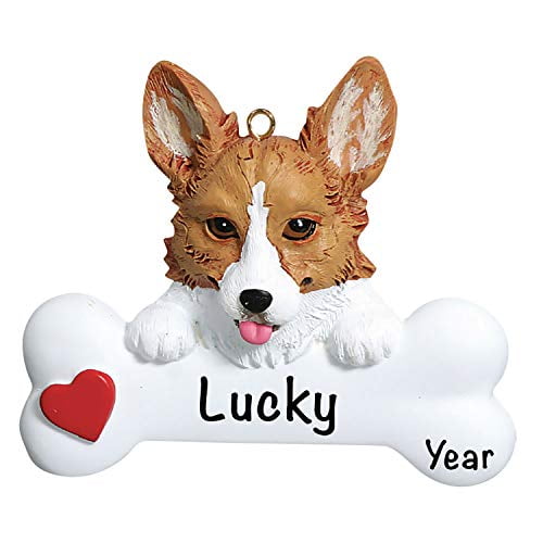 35+ Personalized Dog&#039;s First Christmas Ornament 2021
