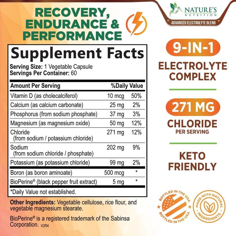 Daily Electrolyte Replenisher Tablets - 9 Essential Electrolytes