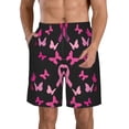 thumbnail image 1 of Fotbe Breast Cancer Trajes de Baño Estampados para Hombre, Shorts de Verano de Secado Rápido, Ropa de Playa, Bañadores-Small, 1 of 6
