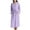Purple, variant on VANLOFE Unisex Warm Pajamas Household Clothes Solid Bathrobe Lengthened Night-robe Man's Nightgown Casual Robes Pink Robes Sleepwear for Woman M
