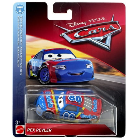 - Disney / Pixar Cars Piston Cup Racers Rex Revler Diecast Car