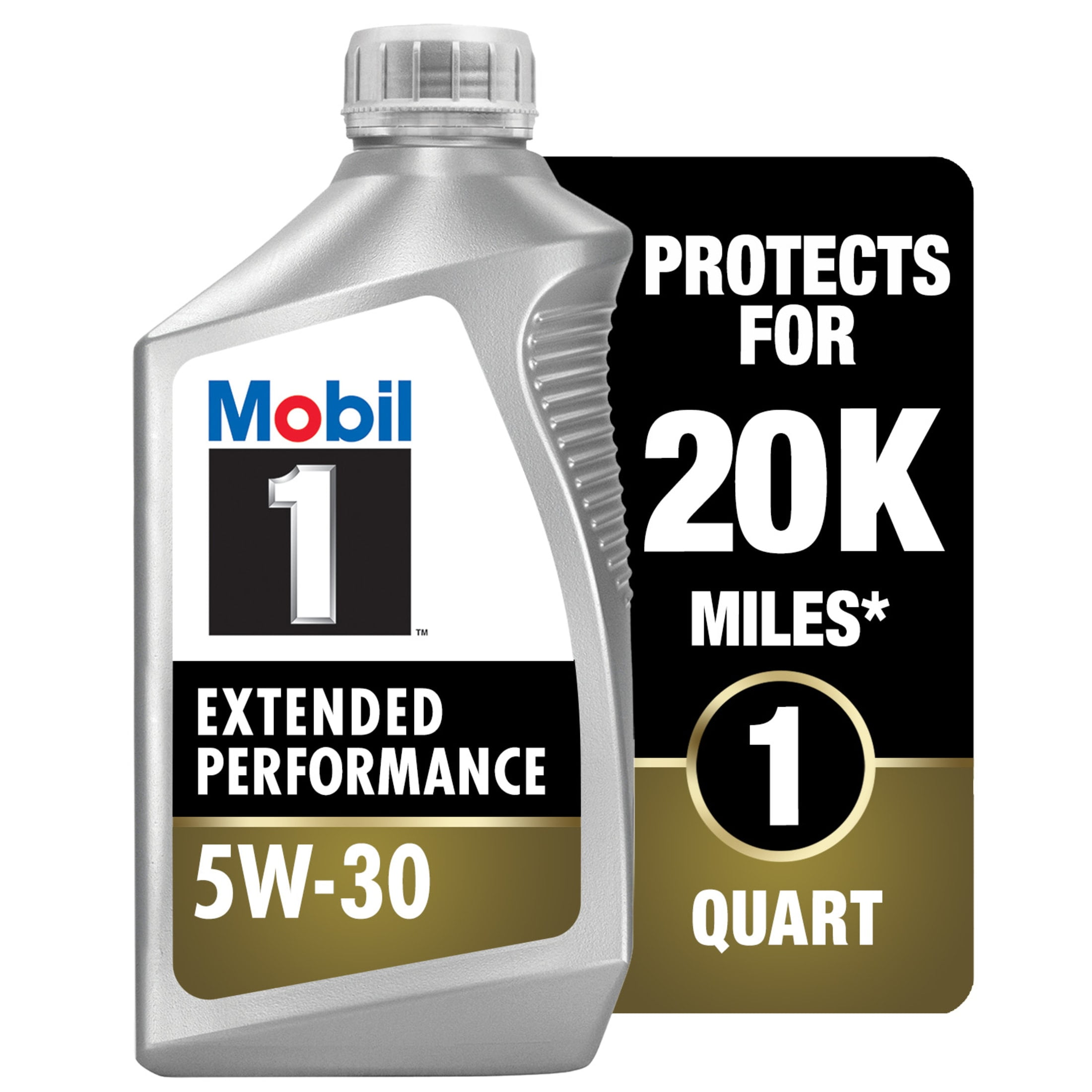 Mobil 1 Extended Performance Full Synthetic Motor Oil 5W-30, 1 Quart