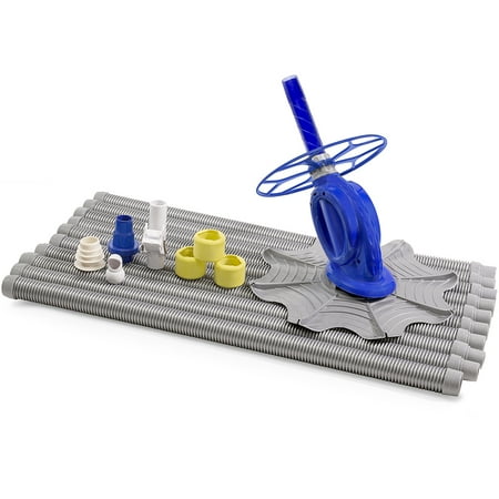 XtremepowerUS G4 Automatic Pool Cleaner Inground and Aboveground Pressure Suction Turbo, with Hose