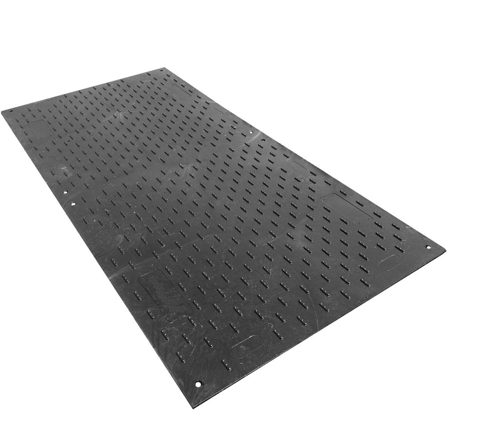 EverRoad 4’ x 8’ Ground Protection Mat, 10 Pack, Soft Surface For
